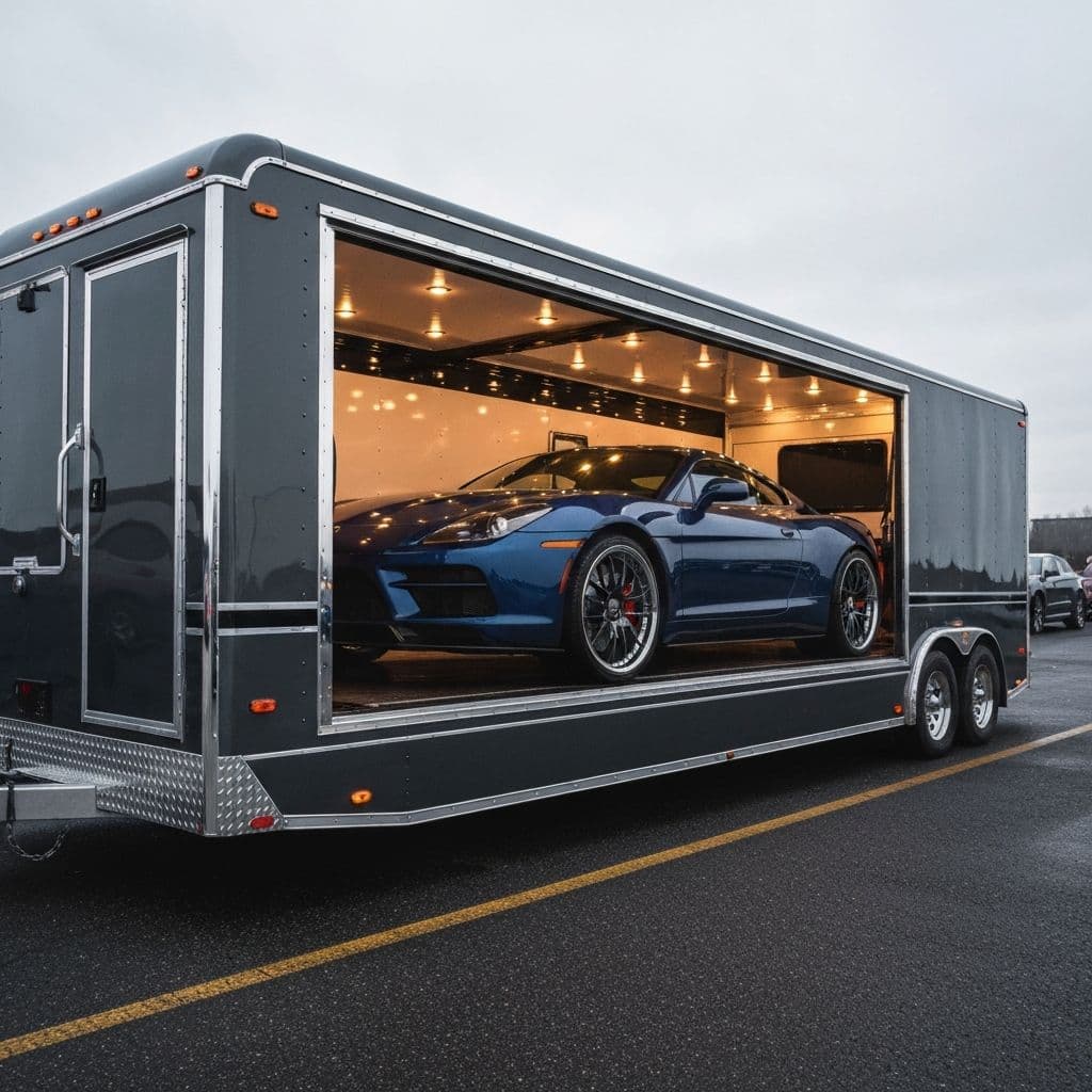 Enclosed Carrier - United Carship auto transport