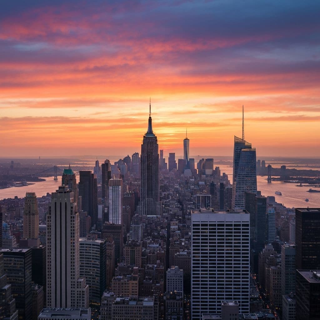 New York skyline - car shipping destination